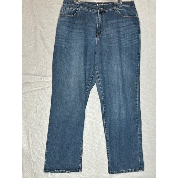 Catherine’s Womens Right Fit Curvy Plus‎ Size 16W Blue Jeans - Picture 3 of 6